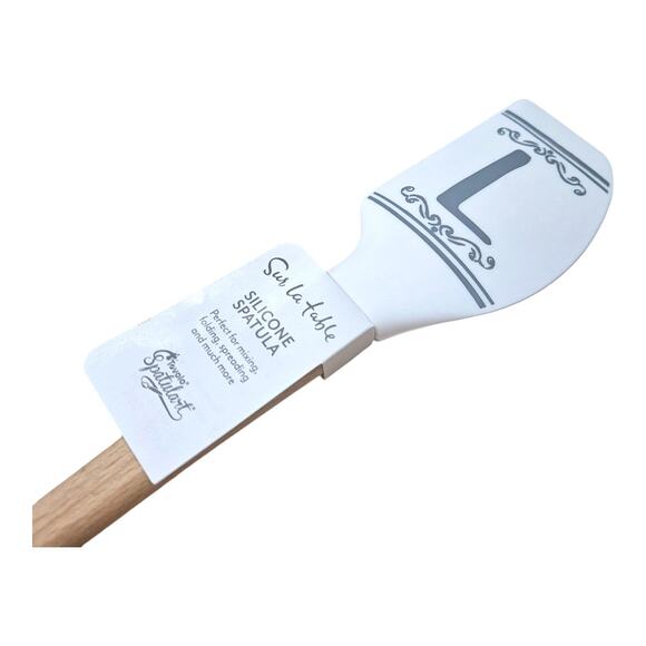 NEW Sur La Table Monogram Silicone Head Spatula Letter "L" - Picture 4 of 7